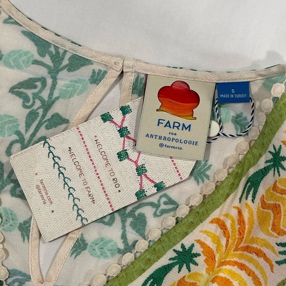 NWT | FARM Rio | Fruits Queen Mini Coverup Dress | Small - Picture 5 of 7